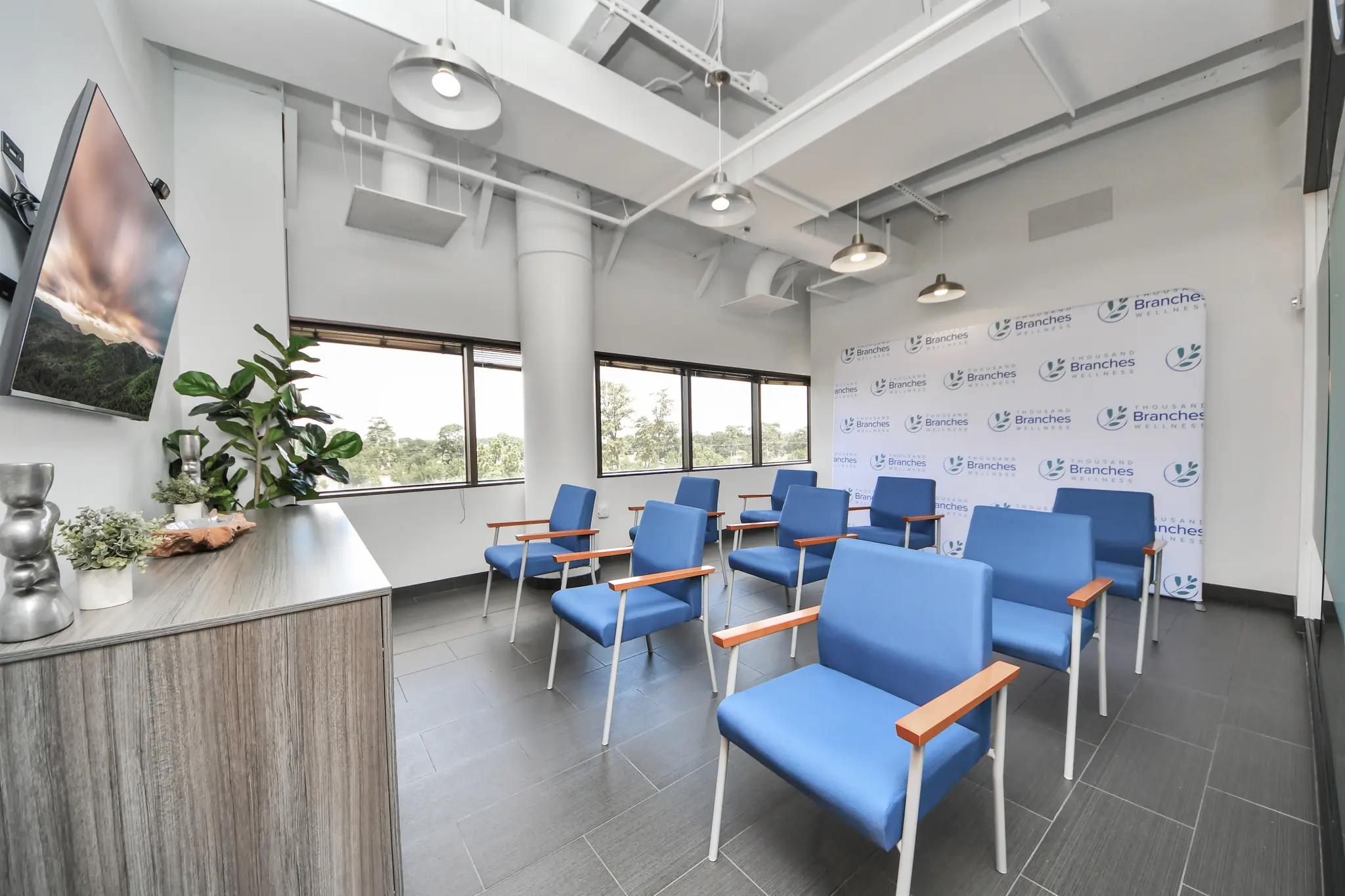 Thousand Branches Wellness Houston - interior group room