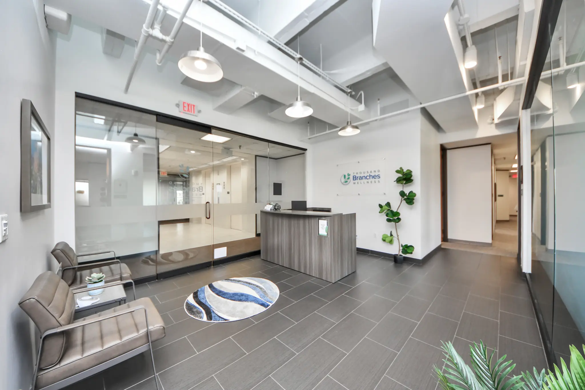 Thousand Branches Wellness Houston - interior lobby
